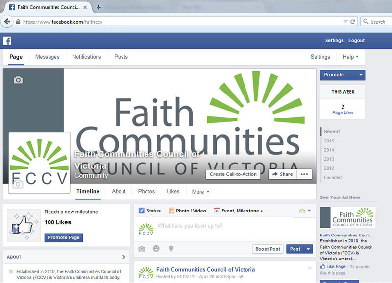 FCCV on facebook