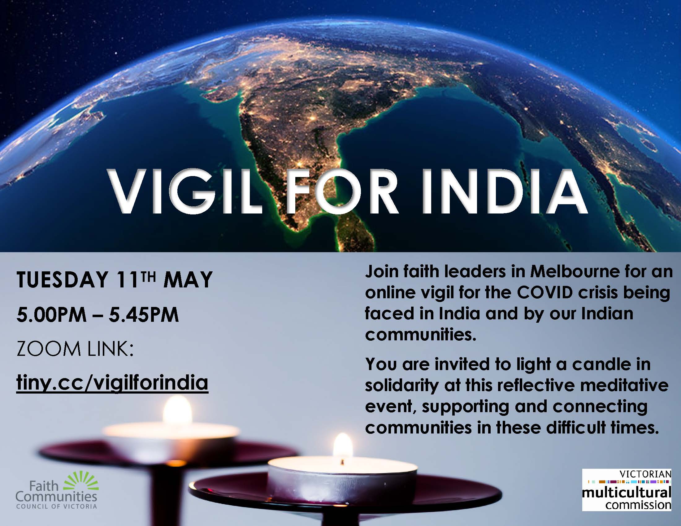 vigil for india
